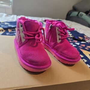 Ugg Neumel Chukka Sorbet Rose Kids Sz 9 Boot Sneaker
